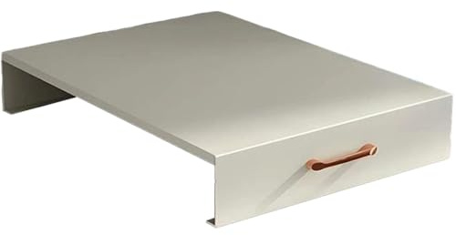 Tapa Encimera Gas, Cubre Encimera de Gas, Fabricada con Placa de Acero Reforzado, Fácil de Limpiar, Amplía el Espacio de la Cocina(White,80x50x9cm/31x20x4in)