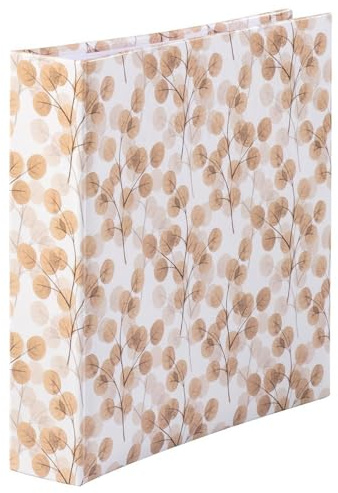 Hama Album photo à pochette Tree (Album mémo, 200 photos 10 x 15cm, 100 pages blanches, Dim. 22.5x22cm, Idéal Scrapbooking, idée cadeau, Couverture Rigide, Poche à Carte Mémoire) Rouge