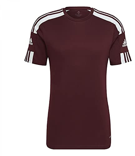 adidas Herren Squadra 21 Jersey, Team Maroon / White, L