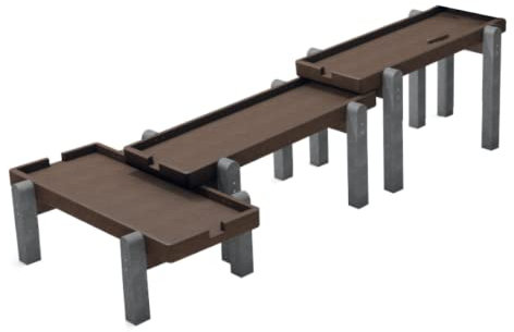 hanit Matschtiset: Fließelement 1-2 + Matschtisch