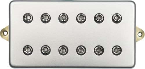 DiMarzio DP 434FSN Mirage Bridge Humbucker, E-Gitarren Tonabnehmer, Satin Nickel Cover