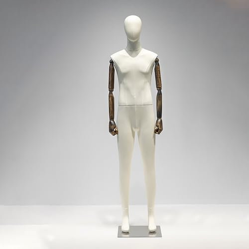 Schaufensterpuppe, Weiblich Schaufensterpuppe, Deko Mannequin, Metall Schneiderpuppe, für Bekleidungsgeschäft Kleider,D