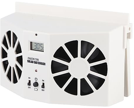 Enfriador de Energía Solar para Automóvil, Ventilador, Ventilador de Aire, Radiador de Escape, Enfriamiento, Ventilación de Aire Solar para Automóvil, Ventilador de Escape con