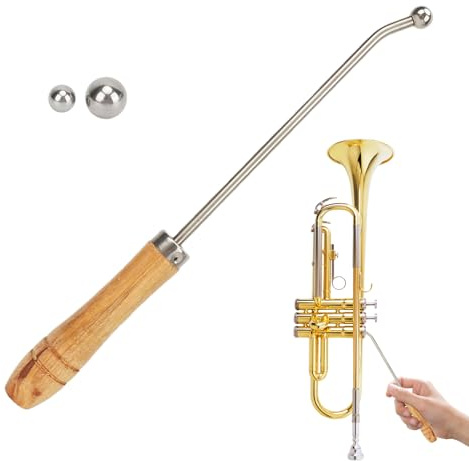Kustimantu Reparatur-Set für Trompete | Wartungs-Set für Trompetenreparaturwerkzeug | Pflege für Instrumente mit Mundstücken aus Holz für Saxophon und Kupfer