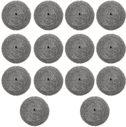 14pcs Kettle Descaler Balls, Stainless Steel Reusable Limescale Remover Balls for Kettles, Effective Kettle Cleaner for Kitchen, Restaurant, Camping