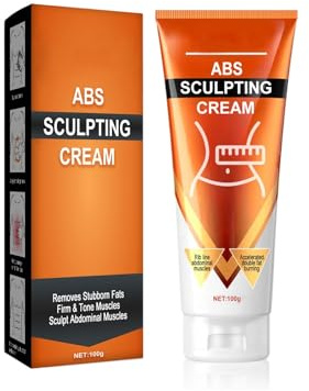 Männer Muskelpflege Creme - Feuchtigkeit & Unterstützung für Definierte Bauchmuskeln & Fitness Erholung(Red1pc)