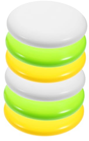 STOBAZA 6 pièces Set Disques de Golf Léger et Portable Driver Midrange et Putter avec Marqueurs pour Précision Accessoire Golf Pratique pour Débutants et Joueurs de Disc