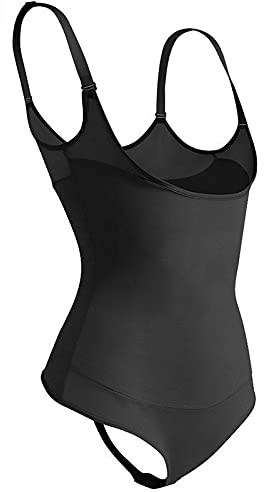 LULUMAIC Kvinnor Midjetränarkorsett Fast Control Shapewear Slim Helkroppskroppar med öppen byst (A 3Xl) (A 3XL)