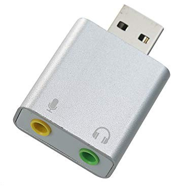 Carte Son Externe USB 7 1 Adaptateur vers Jack 3 5mm Casque Micro Stéréo sans Pilote pour PC Ordinateur Portable Appareils numériques avec Port XP Win7 8 10 OS