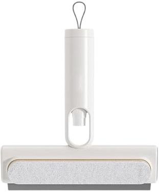 Window Cleaning Tool - Scratch Free Glass Cleaner, Spray Wiper | Multi- Windscreen Wiper, Streak-free Scraper, Ergonomic Handle Design, Designed for Shower Doors, Car