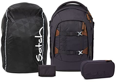 Satch Pack Schulrucksack Set 4tlg. Streetwalk Edition (Nordic Grey Skandi Ed.)
