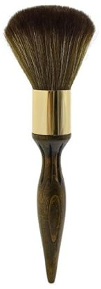 Bürste für Haare, Kehren, Hals, Gesicht, Reinigung, Haarbürste, Friseur, weiche Bürste, Haarschnitt, Salon, Styling-Werkzeug (braun)