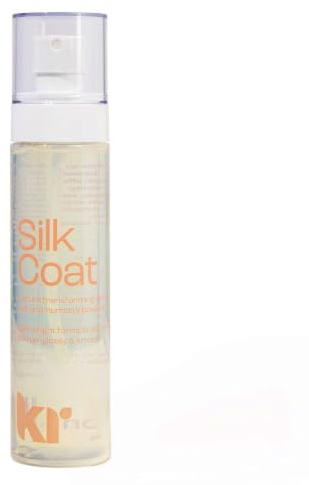 Keratin Revolution Silk Coat Spray 150ml - Silky Smooth Thermal Heat | Protector - Glass Hair Luxury Finish - Anti-Frizz & Anti-Humidity - Sleek Shiny Hair - Long-Lasting Keratin Treatment