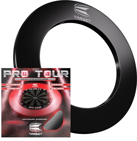 Target Darts Pro Tour Gedruckt Surround Schwarz