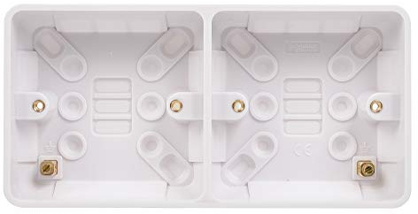 Schneider Electric Lisse GGBL9D25S Unterputzdose, 25 mm tief, Weiß