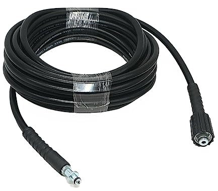 Cowhilan High Pressure Cleaning Hose Compatible with Karcher Series Pressure Washer, Tube Water Pipe Cleaning Replacement for Garden Courtyard, 15M