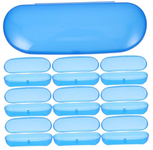 minkissy 10stücke Teiliges Harter Brillenetuis Transparente Aufbewahrungshülle Für Sonnenbrillen Für Reisen Und Alltag Schützendes Und Praktisches Design