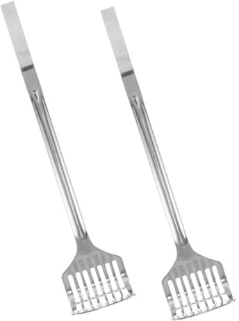 DECHOUS 2pezzi Schiacciapatate Manuale in Acciaio Manico Per Schiacciare e Verdure Utensile Da Cucina Versatile Per Purè Liscio e Facile Da