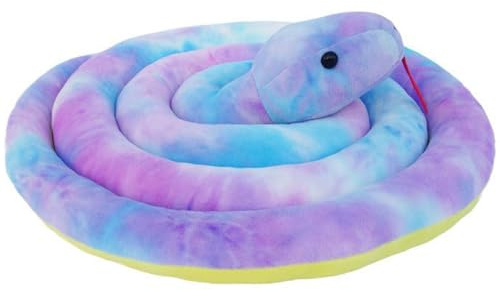 Gxdamxz Kuscheltier Schlange, Plüschtier Kuschelschlange für Kinder & Erwachsener, Snake Stuffed Animal, 120cm - GXIND118-F2