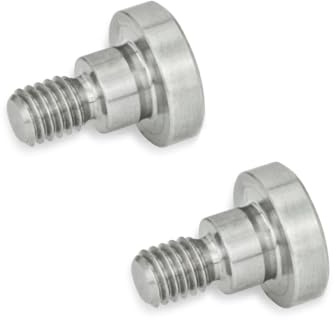 Ganter Normelemente | Bundschrauben, Innensechskantschraube | 2 Stück | Bund 10x12mm | Edelstahl | GN 732.1-M8-10-12-NI