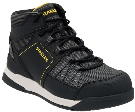 STANLEY Belgrade Mid S1-P Lightweight, Steel Safety Toe Work Boot for Men