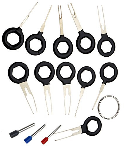 11 Stainless Steel Wire Terminal Removal Tool Car Crimp Connector Pin Extractor