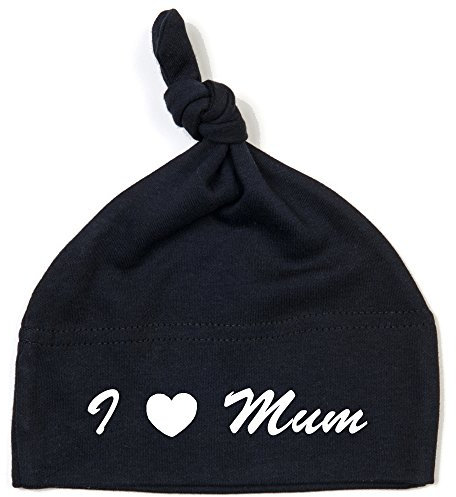 Schnoschi babymössa med I Love Mum högkvalitativ broderad/broderad