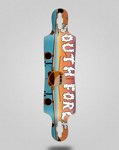 South Force Skate Skateboard Longboard Deck 40x9 Drop Plane