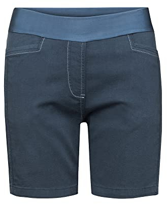 Chillaz W Sarah 2.0 Shorty Blau - Elastische Bequeme Damen Kletterhose, Größe 38 - Farbe Dark Blue