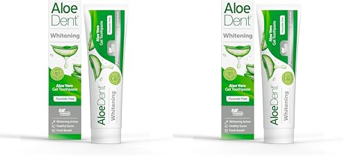 Optima Naturals srl Aloedent Whitening Zahnpasta, 2er Pack
