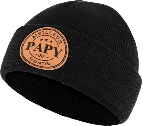 Merclix Cadeau Papy Bonnet Homme Hiver Idee Cadeau Grand Pere Original Cadeau pour Papy Anniversaire Cadeau Papy Noel Cadeau Fete des Grand Pere