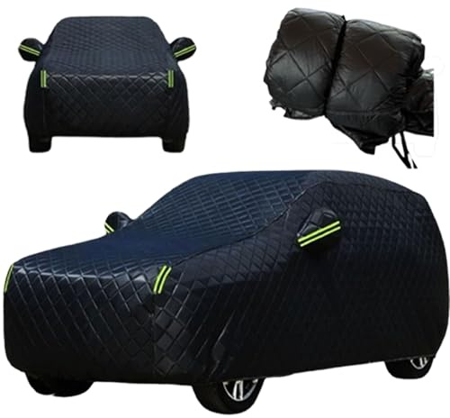 Hagelschutzplane Auto für Subar Forester Autoabdeckung Outdoor Abdeckung Winter Outdoor Vollgarage Autoplanen Ganzjähriger Schutz gegen Hagel,Schnee und UV-Strahlen
