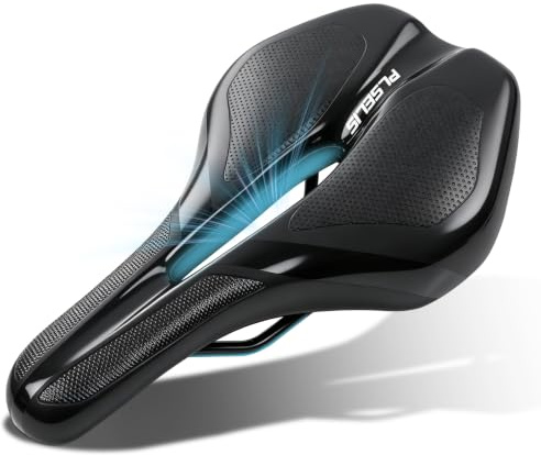 JXYXEN Fahrradsattel Herren Damen Memory Foam für MTB & E-Bike | Ergonomischer Fahrradsattel mit Druckentlastung, atmungsaktiv & stoßdämpfend. Geeignet für MTB, Trekking, City und E-Bike