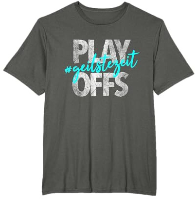 Play-Offs geilstezeit Design Geschenkidee für Eishockey Fans T-Shirt