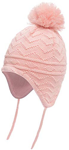 Foruhoo Baby Wintermütze Mädchen & Jungen Strickmütze Beanie Warm Mütze (Rosa,XS 44)