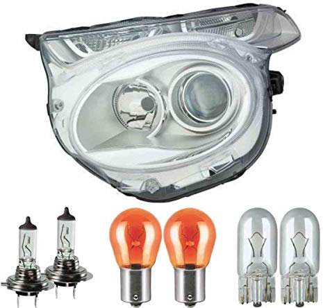 EISENFELS Bundle Set 70776565 Scheinwerfer rechts + Leuchtmittel H7 Classic + W5W Classic + PY21W Classic kompatibel mit C1 II PA_ PS_