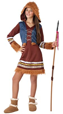ATOSA barn flicka eskimo kostym 10 till 12 år