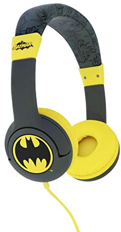 OTL Technologies Batman Caped Crusader Children's Wired Headphones Black