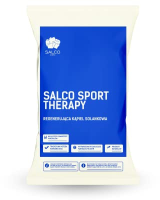 Salco badsalt Sport Therapy – 1 kg. Regenererande solebad för idrottare och sportiga aktiva människor