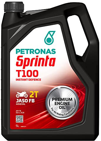 Petronas Olio Miscela Sprinta T100 2T JASO FB Mineral 5LT