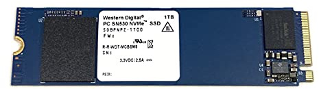 WD 1 TB SSD PC SN530 SDBPNPZ 1T00 M.2 2280 NVMe PCIe Gen3 x4 unità a stato solido