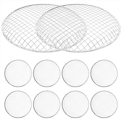 Kichvoe 10stücke Teiliges Bbq Grillgitter Einmalige Grillmatte Für Outdoor Camping Und Gartenpartys Hitzebeständig Und Langlebig Für Und Gemüse