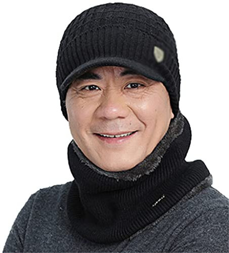 RajoNN Mützen, Wintermütze, Mützen, Wintermützen für Herren und Damen, Wollschal, Mützen, Sturmhaube, Motorhaube, Strickmütze