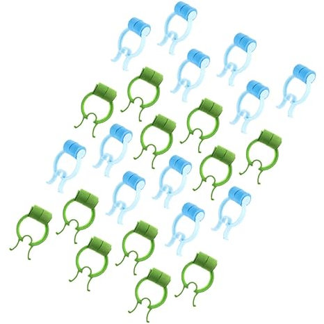 KOMBIUDA 24stücke Nasenklammern Nasen Stopper Clips Lungenatmungstrainingsclips Nasenfixierungsclips Nasenbluten Stopper Nasenklemme Nasenklammer Für Reisen Und Outdoorgebrauch Aus