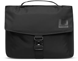 Mammut Xeron Messenger 8 | Umhängetasche für Damen und Herren, Arbeitstasche mit Outdoor Design, Wasserabweisende Schultertasche, Laptoptasche, Sportlich, Unisex | Black (Schwarz), 8l