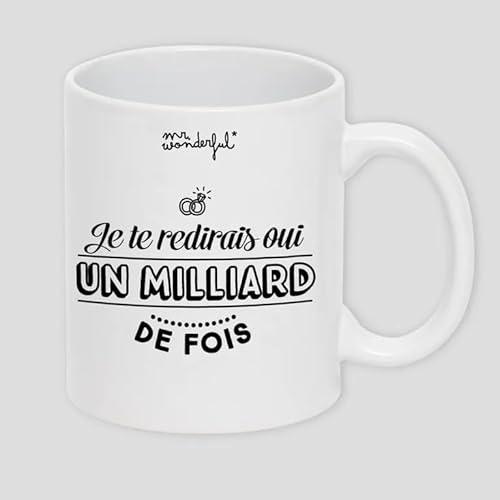 Sr. Wonderful - Taza Iconic - Te rediría sí mil millones de veces