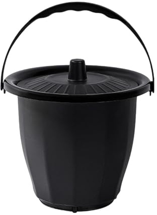 Urinal Night Jug Potty Urinal Bottle with Lid Handle Pots Chamber Pot for Adults Women Men Bedroom Child Elderly, Without Base