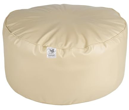Yanno Bean bag- New Born Baby Posing Photography Prop- Floor Cushion Soft, Comfortable and Relax- Bean filling not included.
