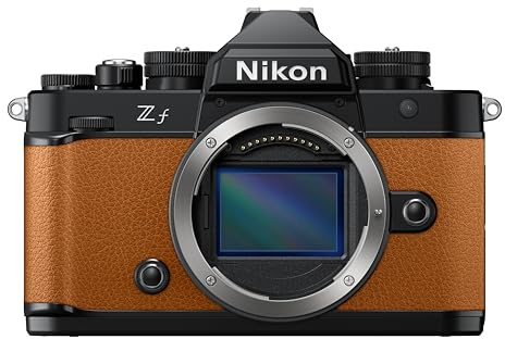 Nikon Z f FX-Format Mirrorless Camera Body – Sunset Orange