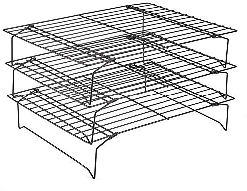 Carbon Steel Cooling Rack Nonstick Baking Grill Tray for Biscuit Cake Bread Kitchen Cooling Baking Tool